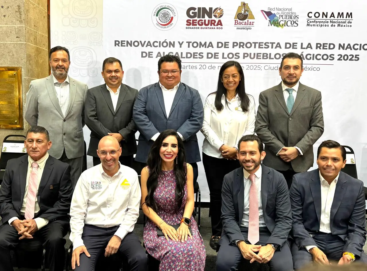 Julio Arreola toma protesta como integrante de la Red Nacional de Alcaldes de Pueblos Mágicos