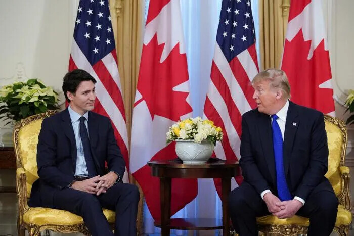 Justin Trudeau enfrenta amenazas arancelarias de Donald Trump