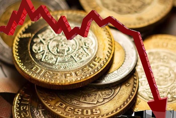 La Bolsa de México inicia semana con ligera caída del 0.12 % y el peso mexicano se depreció un 0.1 % frente al dólar