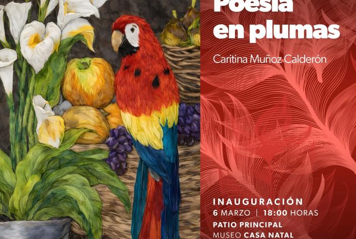 La delicadeza del arte plumario llega al Museo Casa Natal de Morelos