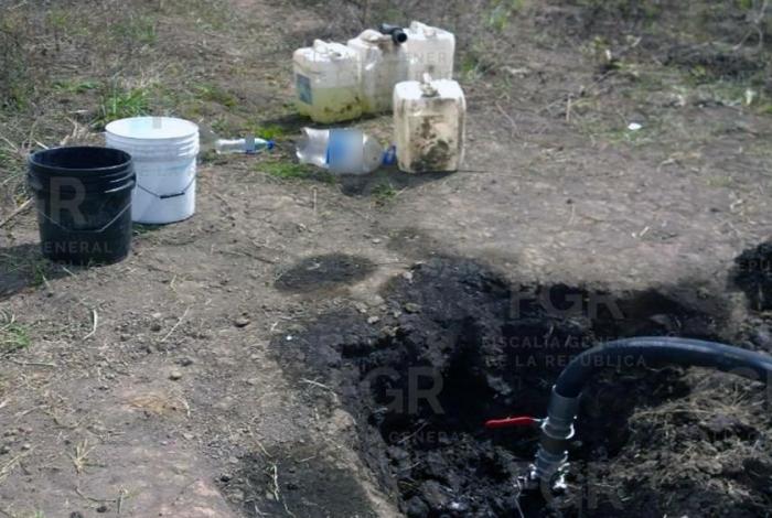 La Fiscalía General de la República investiga toma clandestina de ducto de PEMEX en Cuitzeo