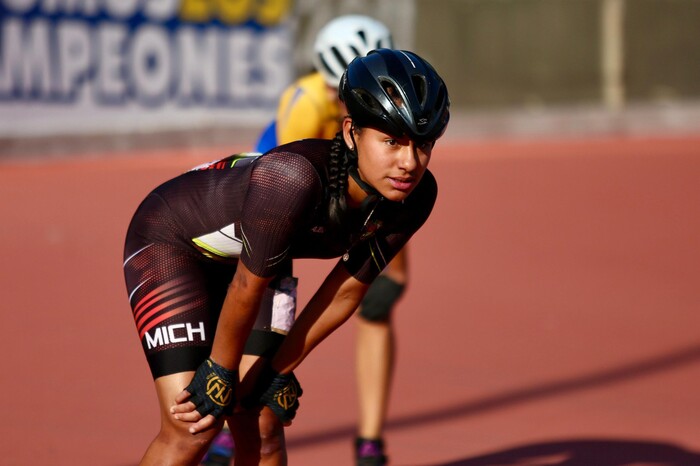 La moreliana Naim Bucio se va al Panamericano de Patinaje en Colombia