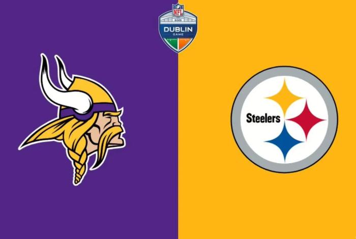 La NFL aterriza en Dublín con el duelo entre Steelers vs Vikings