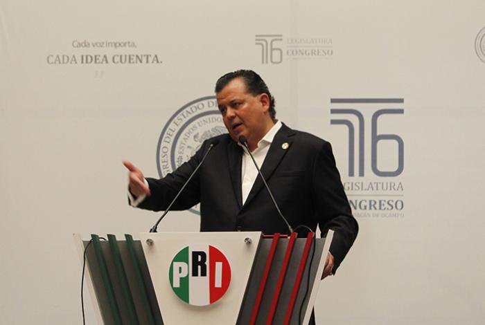 La oposición real está en el PRI: Memo Valencia; destaca iniciativas a favor de las víctimas