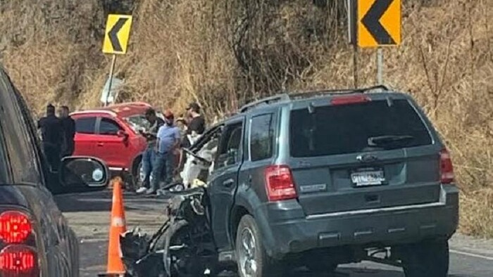 La Piedad: Choque frontal entre dos camionetas deja un muerto y un lesionado