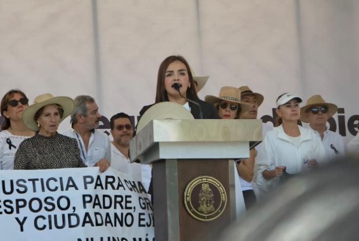 La reunión con Sheinbaum no fue para doblar las manos, fue para exigir justicia: Grecia Quiroz