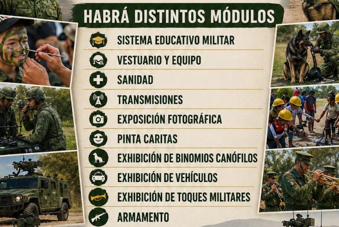 La Sedena invita a Paseo Dominical, en Cuartel de Morelia