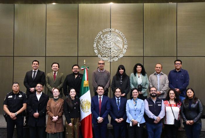 La senadora Celeste Ascencio asiste a sesión del Mecanismo de Protección para Personas Defensoras de Derechos Humanos y Periodistas