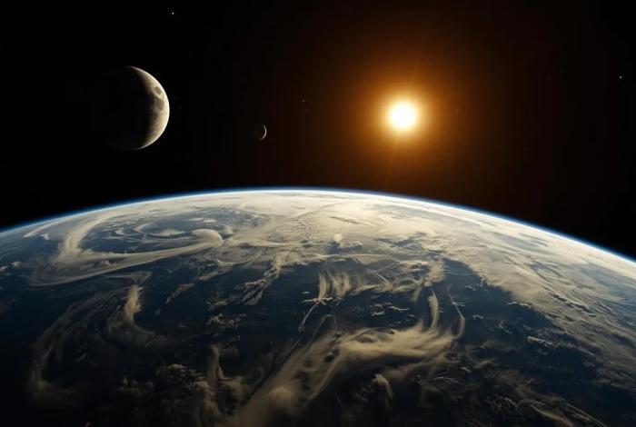 La Tierra y su nuevo cuasi-satélite 2025 PN7