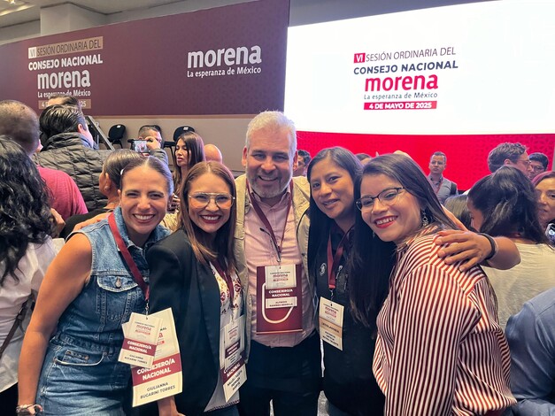 La transformación no admite divisiones: Giulianna Bugarini refrenda compromiso con la unidad