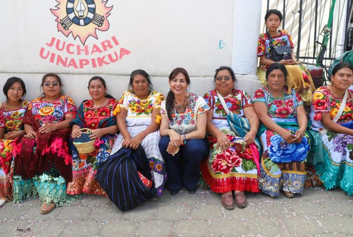 La transformación se construye con los pueblos indígenas: Gabriela Molina