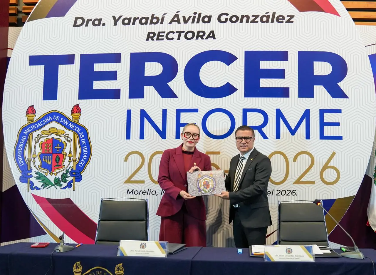 La Universidad Michoacana está firme, con rumbo y futuro sustentable: Yarabí Ávila