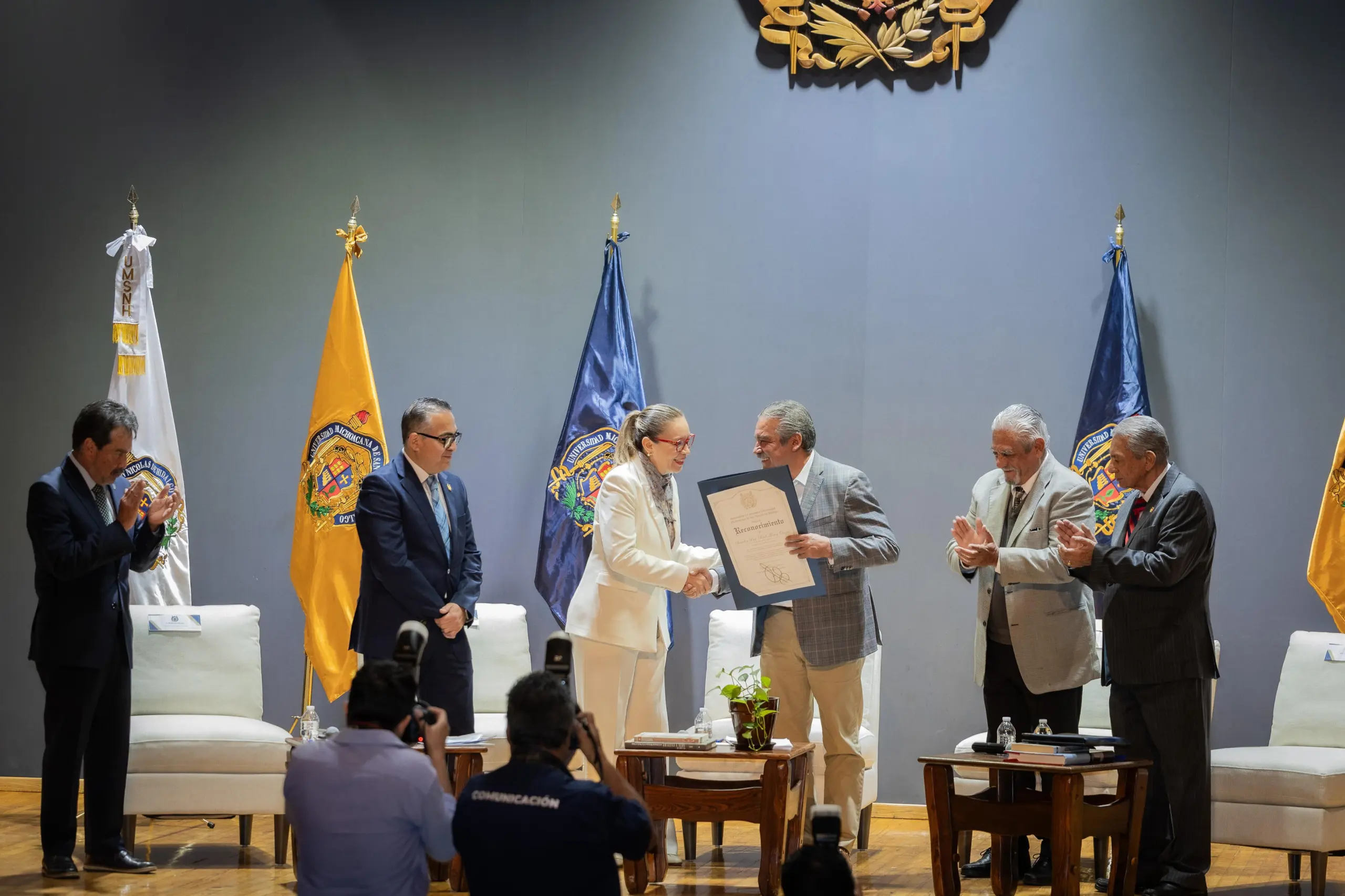 “La Universidad Michoacana es el corazón político y social de nuestro estado”: Raúl Morón