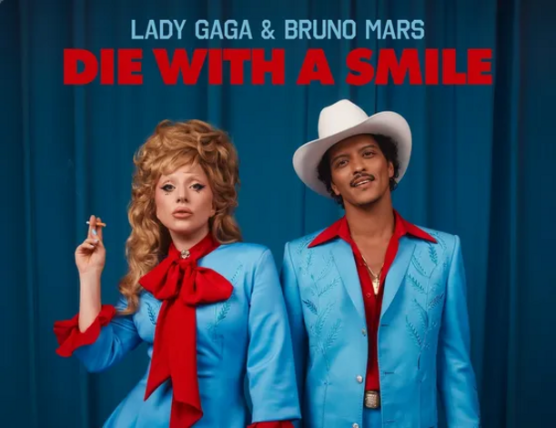 Lady Gaga y Bruno Mars lanzan “Die With A Smile”