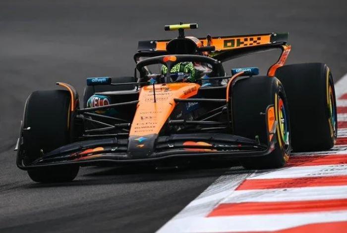Lando Norris alza la mano y conquista las primeras prácticas en Abu Dhabi
