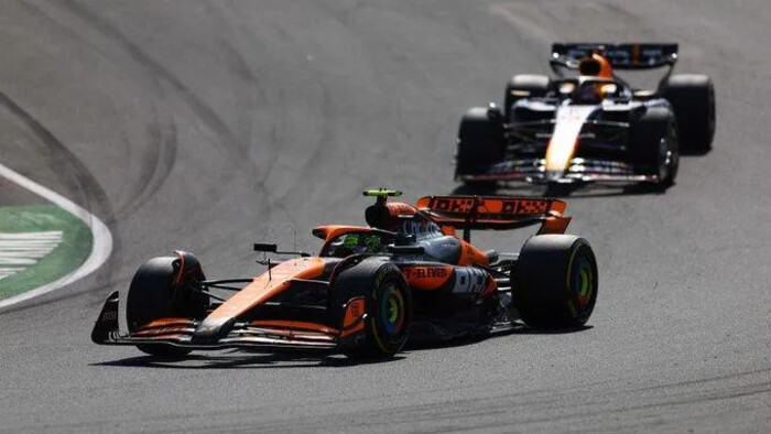 Lando Norris doblega a Verstappen y “Checo” Pérez termina en sexto en GP de Países Bajos