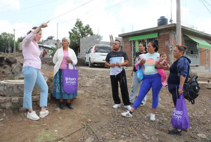 Las colonias autogestivas no pueden quedar en la marginación: Brissa Arroyo