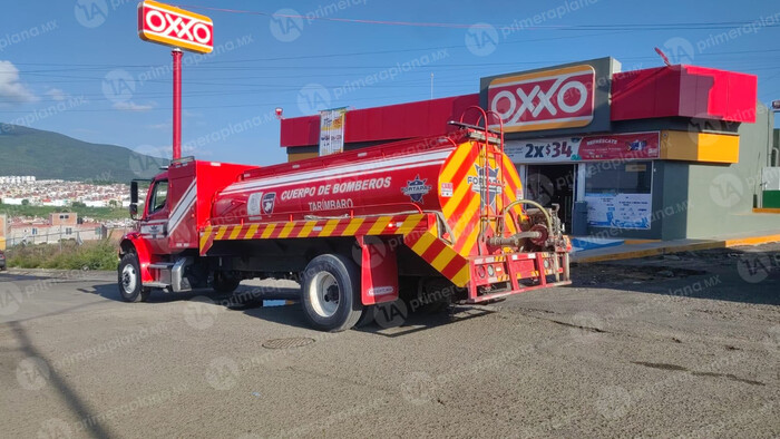 Le prenden fuego a OXXO cerca de Hacienda del Sol