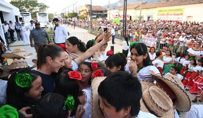 Línea K del tren interoceánico: Presidenta Claudia Sheinbaum inaugura estaciones Tonalá y Arriaga en Chiapas
