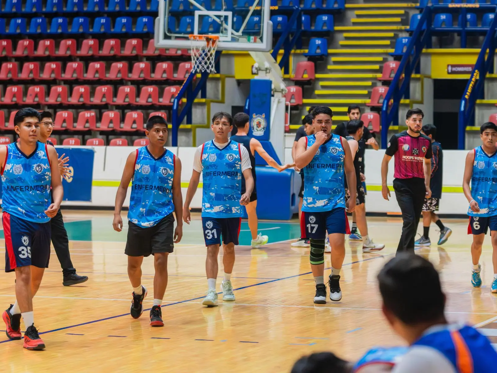 LISTOS LOS SEMIFINALISTAS DE BÁSQUETBOL VARONIL DE LOS JUEGOS NICOLAITAS