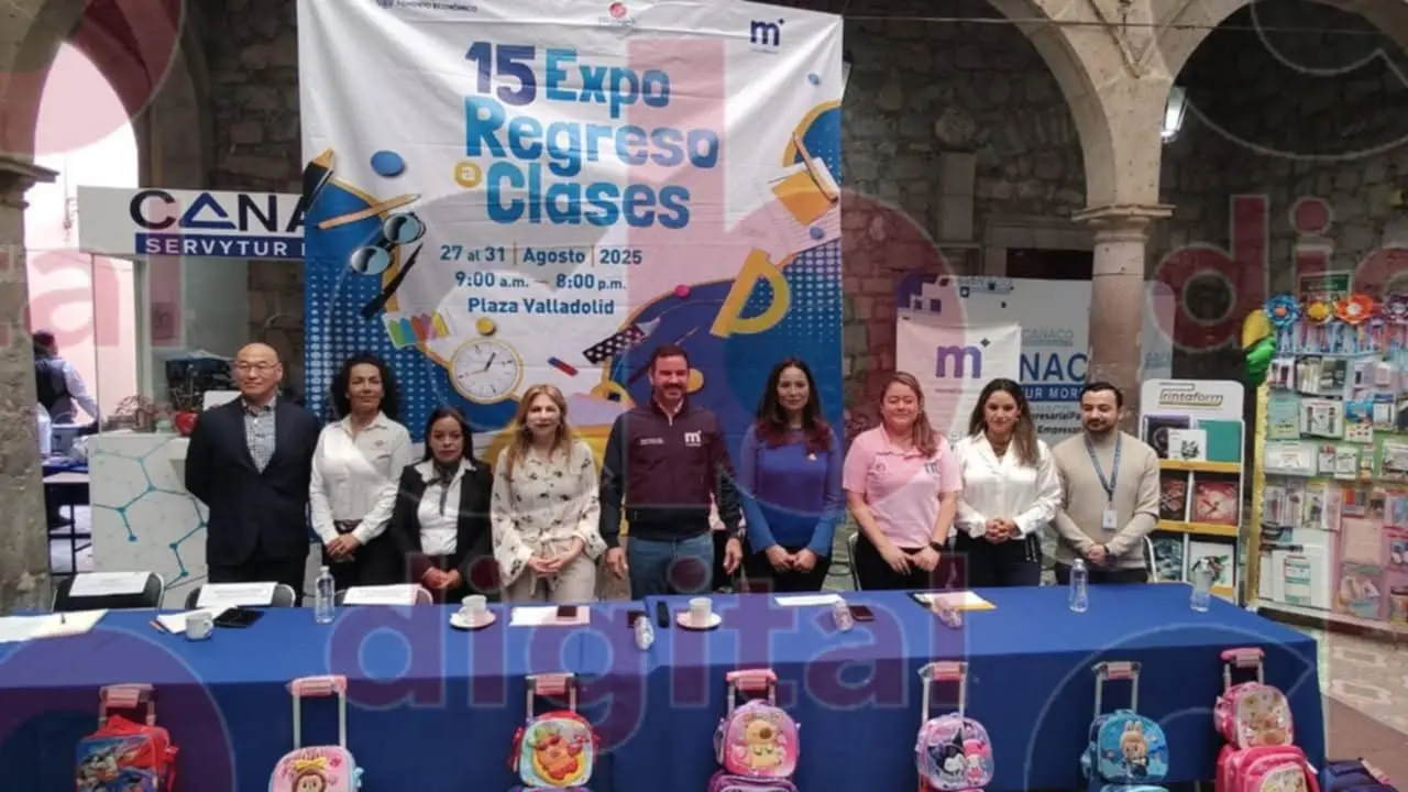 Llega a Morelia la 15ª Expo Regreso a Clases