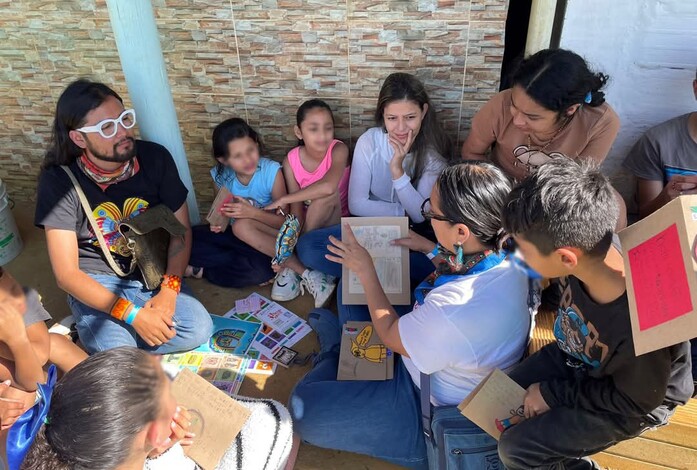 Lleva Sedebi taller de juguete popular mexicano a infancias de Sahuayo