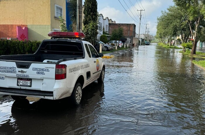 Llueve en Morelia, sin novedad