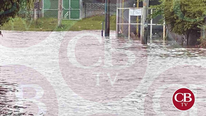 Lluvias deja viviendas inundadas en Tarímbaro