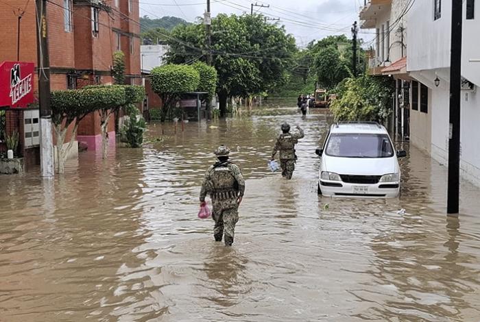Lluvias en México dejan daños parecidos a fenómenos que ocurren “una vez cada mil años''