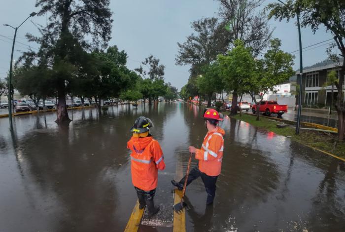 Lluvias en Morelia dejan afectadciones en al menos cinco puntos