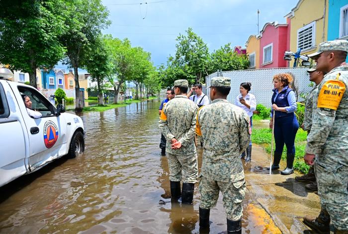 Lluvias recientes en Morelia dejan afectaciones en cuatro colonias
