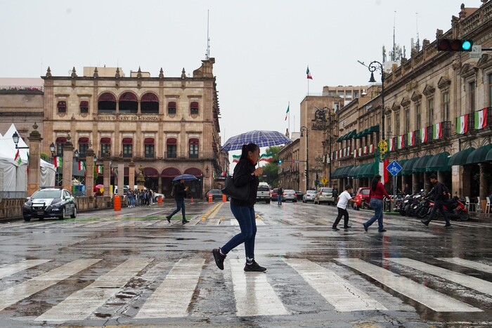 Lluvias y chubascos acompañarán a este miércoles en Michoacán