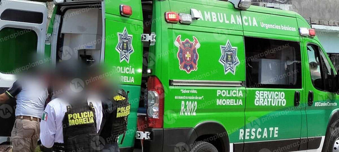 Lo balean y toma la combi, en Morelia