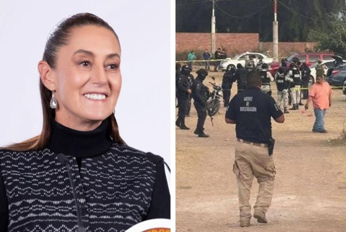“Lo lleva en este momento la Fiscalía de Guanajuato”: Sheinbaum sobre masacre en Salamanca