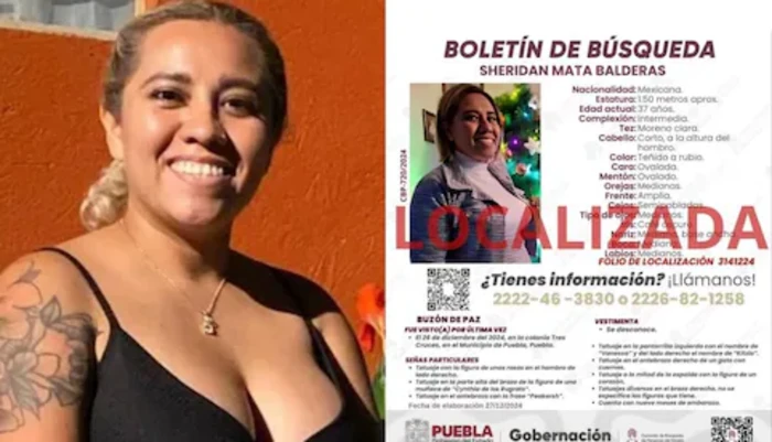 Localizan sana y salva a la activista Sheridan Mata Balderas