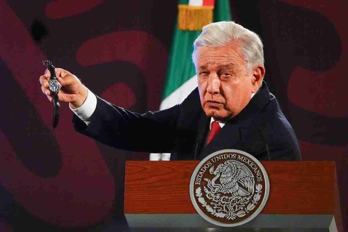 López Obrador rifará un reloj en la última ‘mañanera’