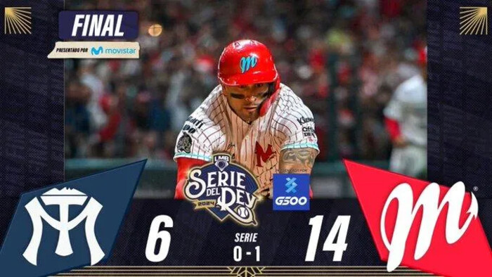 Los Diablos Rojos del México logran primer triunfo en la Serie del Rey