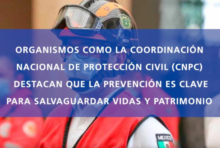 Los protocolos de prevención son vitales para el bienestar social, explica experto en Protección Civil  