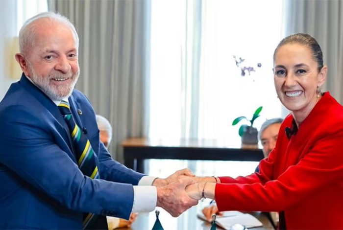 Lula manifiesta a Sheinbaum su interés de impulsar un nuevo acuerdo comercial con México
