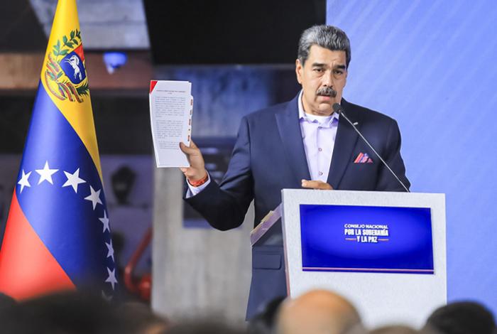 Maduro dijo que se completó el plan de defensa en toda Venezuela ante la “amenaza” de EUA