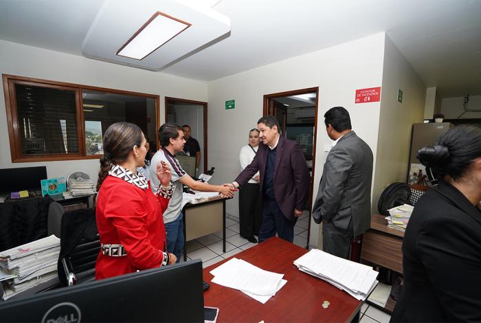 Magistrado presidente Hugo Gama inicia encuentros regionales