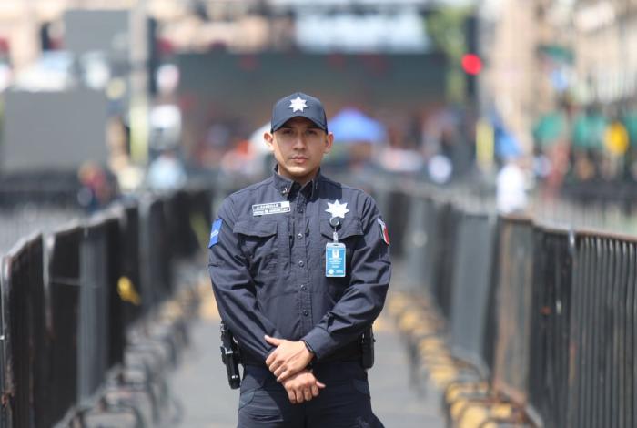 Mantendrán vigilancia elementos de la Policía Auxiliar durante el Grito de Independencia