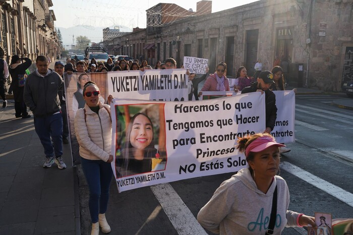 Marchan para exigir aparición de Yuketzi Yamileth