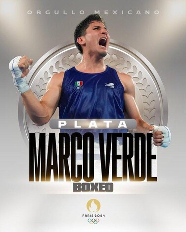 Marco Verde gana medalla de plata en boxeo de los Juegos Olímpicos de París 2024