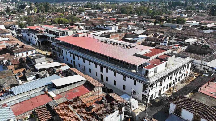 Mercado de Pátzcuaro, a poco tiempo de convertirse en realidad