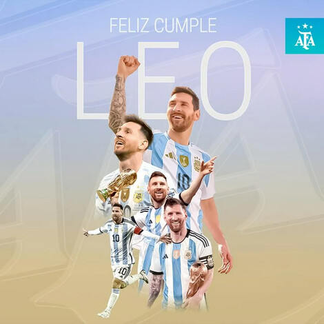 Messi celebra su 37 cumpleaños de maravillar al mundo