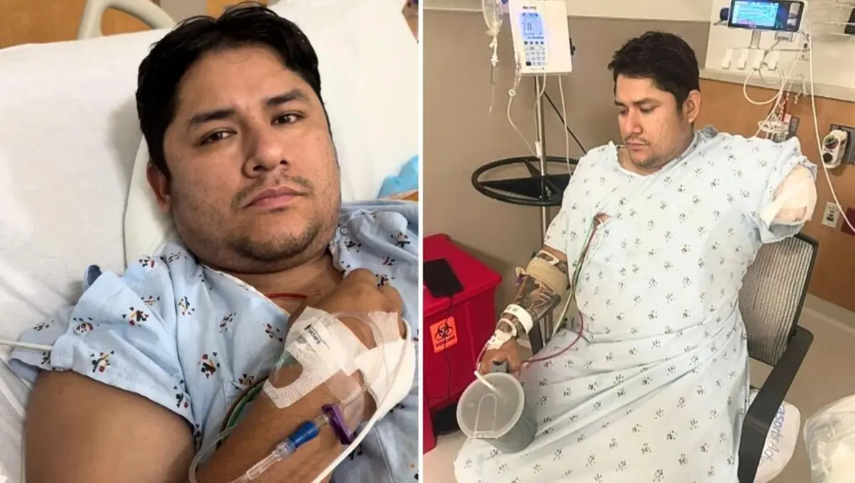 Mexicano pierde un brazo tras ser perseguido por el ICE