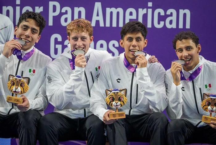 México obtiene 15 medallas para ubicarse en el Top 3 de la natación en Asunción 2025