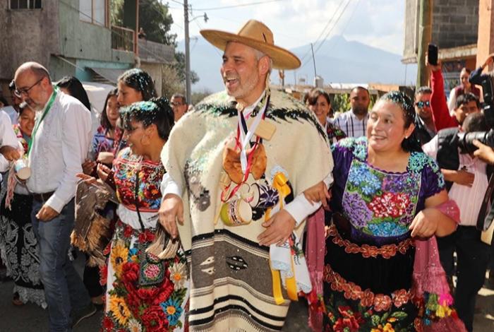 Michoacán avanza en justicia social con 163 mil habitantes de 48 comunidades indígenas en autogobierno: Bedolla
