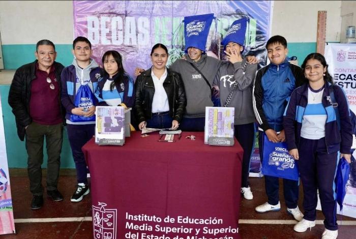 Michoacán combate deserción escolar con amplia oferta de apoyos académicos: Iemsysem